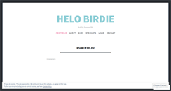 Desktop Screenshot of helobirdie.com